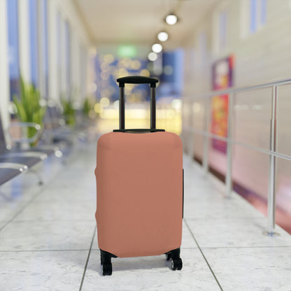 Terracotta Luggage Cover Travel Suitcase Cover Protective Stretch Cover
