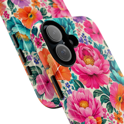 Dreamy Floral Tough Phone Case iPhone Samsung Floral Phone Cover
