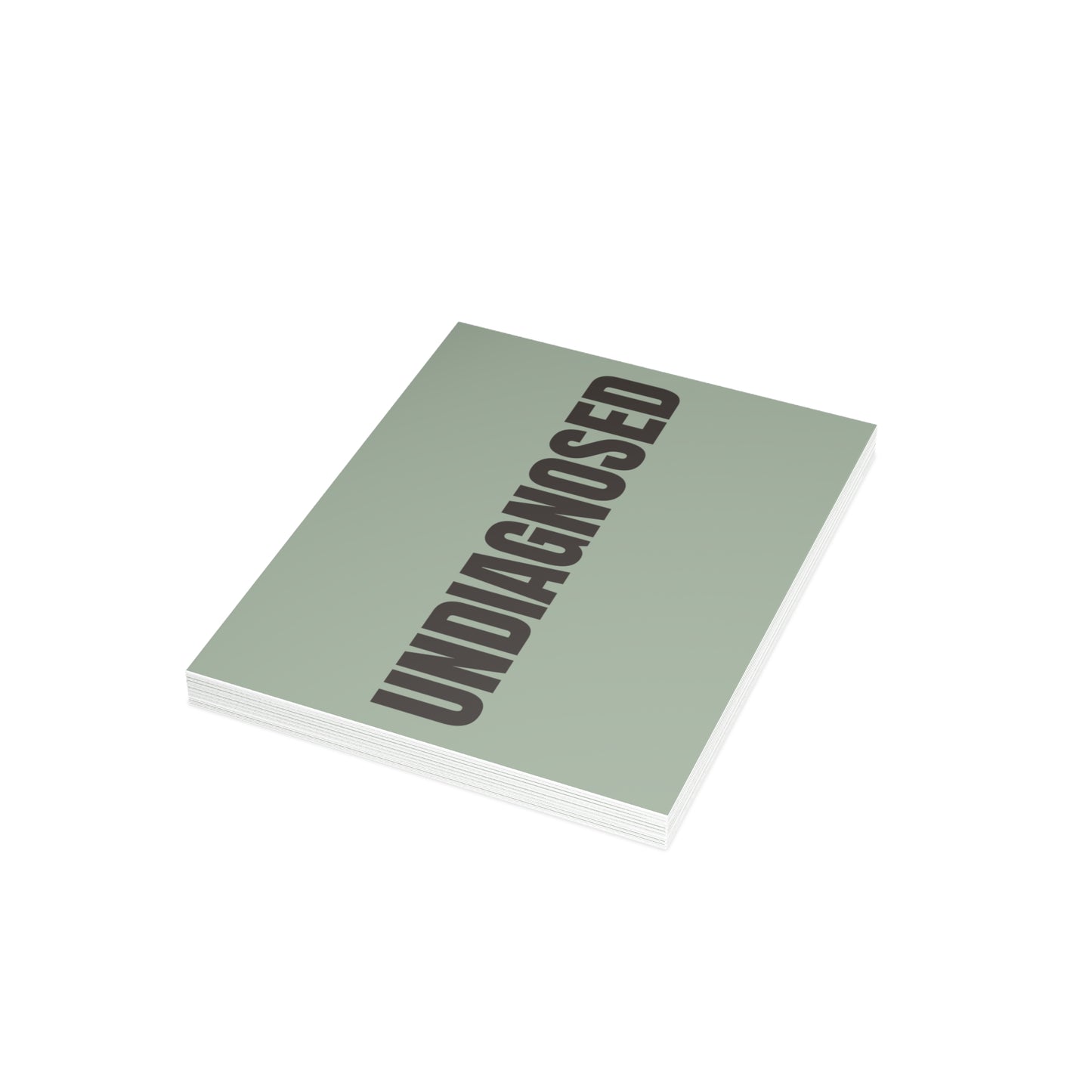 Sage Postcard Set Pack of 10, 30 or 50 w/ Envelopes | Coordinated Collection
