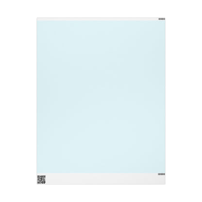 Ocean Blue Wrapping Paper Matte or Glossy Gift Wrap 3 Sizes Fine Art Paper
