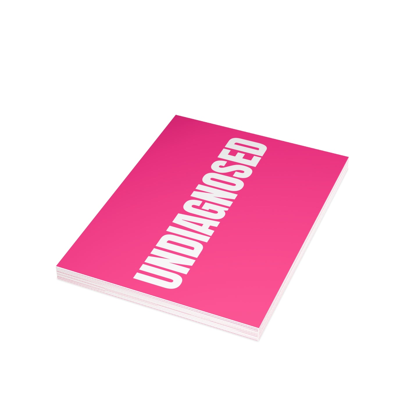 Pink Postcard Set Pack of 10, 30 or 50 w/ Envelopes | Coordinated Collection