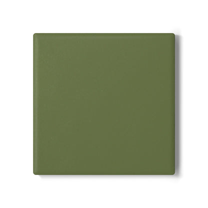 Olive Ceramic Coaster Round or Square | Coordinated Collection