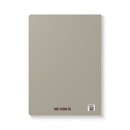 Warm Stone The Journey Starts Now A5 Lined Journal