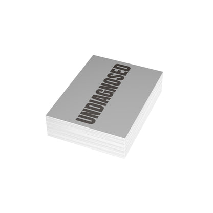 Grayscale Postcard Set Pack of 10, 30 or 50 w/ Envelopes | Coordinated Collection