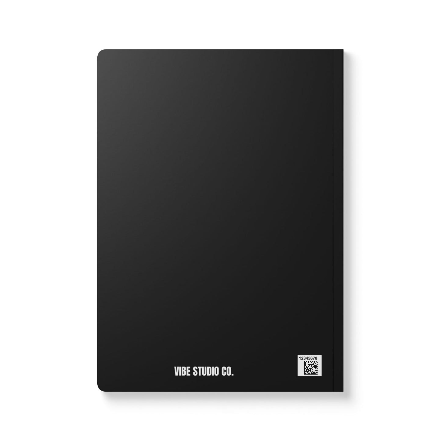 Black The Journey Starts Now A5 Lined Journal