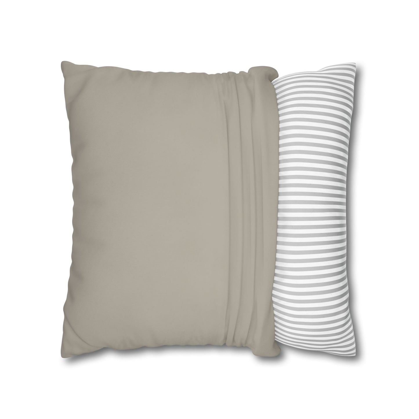 Warm Stone Canvas Pillow Cover 20x20