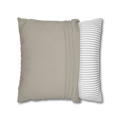 Warm Stone Canvas Pillow Cover 20x20