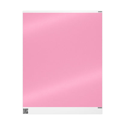 Light Pink Wrapping Paper Matte or Glossy Gift Wrap 3 Sizes Fine Art Paper