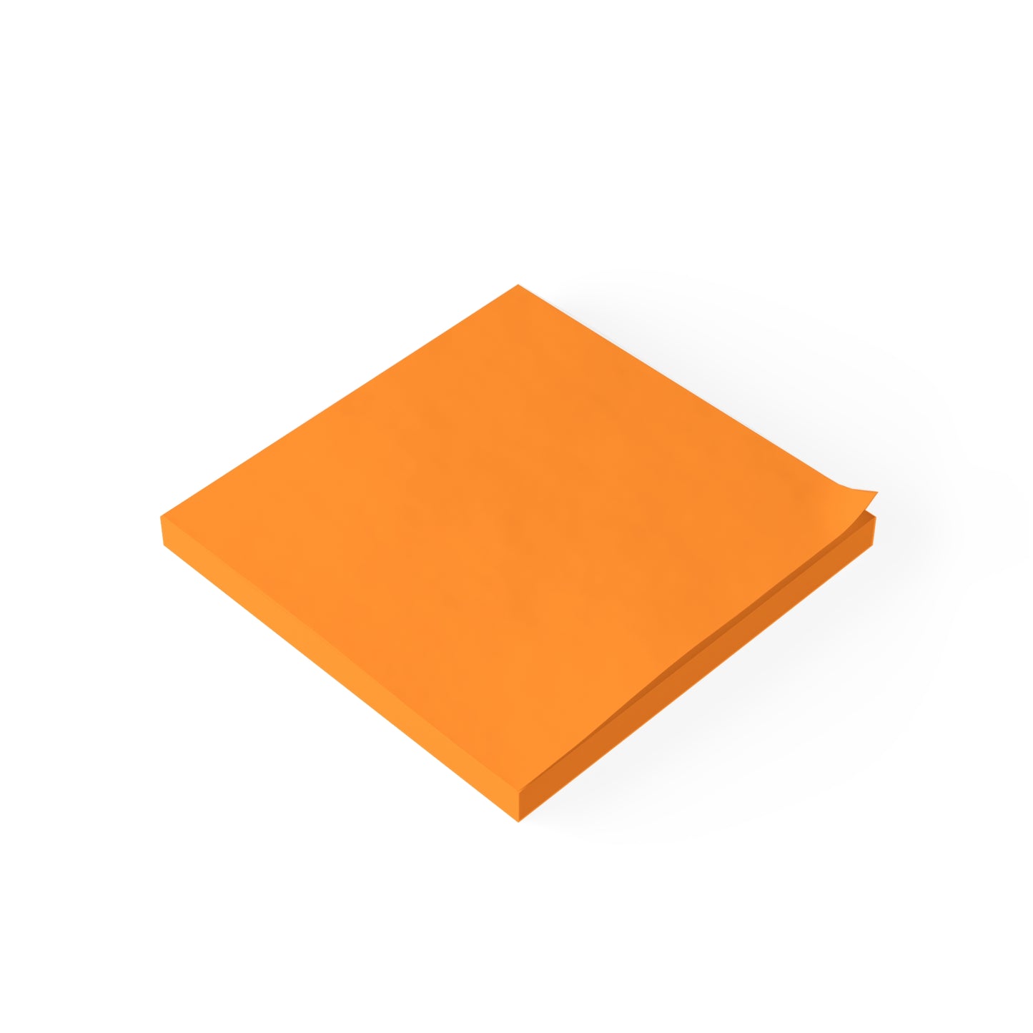 Tangerine Post It Notes Coordinated Color Collection