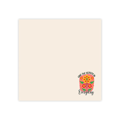 Latte Cream Find The Beauty Sticky Notes (7 Sizes Post It Notes)
