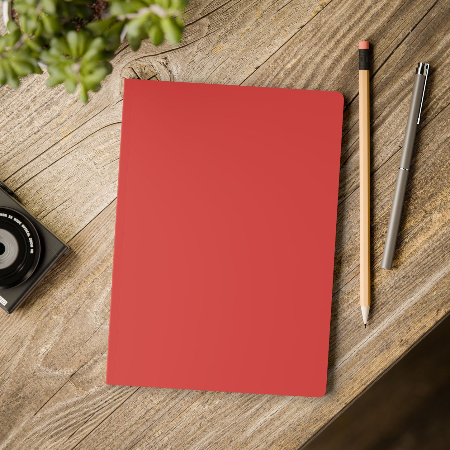 True Red Color Coordinated Collection A5 Lined Journals