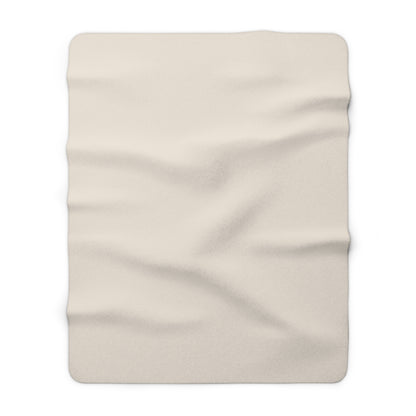 Latte Cream Fleece Blanket Cozy Plush Throw 3 Sizes Soft Warm Blanket