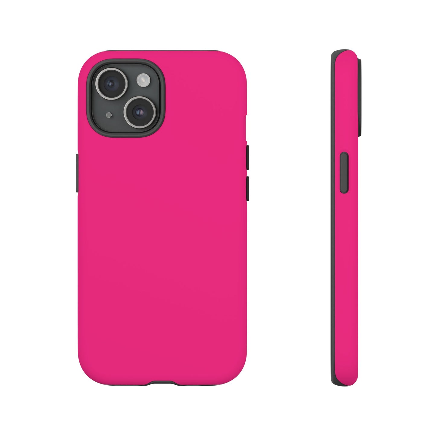 Pink Tough Cell Phone Case Matte or Glossy Protective Case iPhone Samsung
