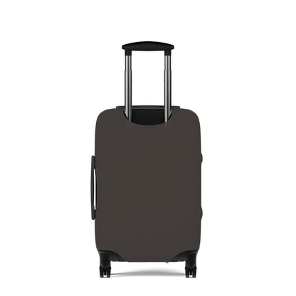 Muted Charcoal Luggage Cover Travel Suitcase Cover Protective Stretch Cover