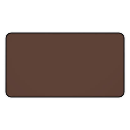 Chocolate Brown Desk Mat Color Coordinated Collection (12x18, 12x22, 16x32)