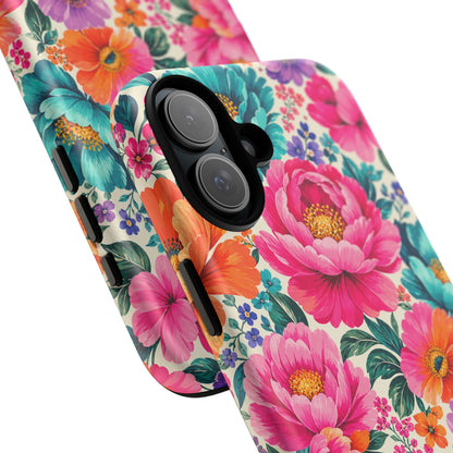 Dreamy Floral Tough Phone Case iPhone Samsung Floral Phone Cover