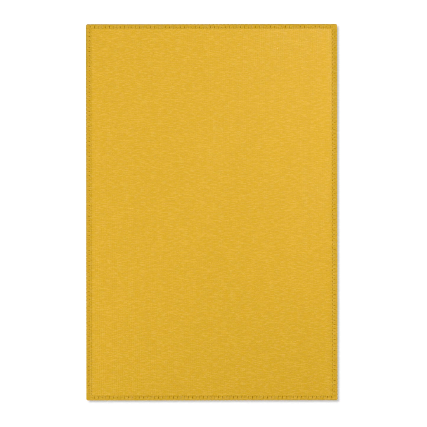 Honey Yellow Rug 24 x 36 Solid Color Accent Rug Modern Home Decor