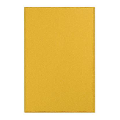Honey Yellow Rug 24 x 36 Solid Color Accent Rug Modern Home Decor