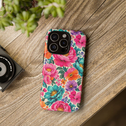 Dreamy Floral Tough Phone Case iPhone Samsung Floral Phone Cover