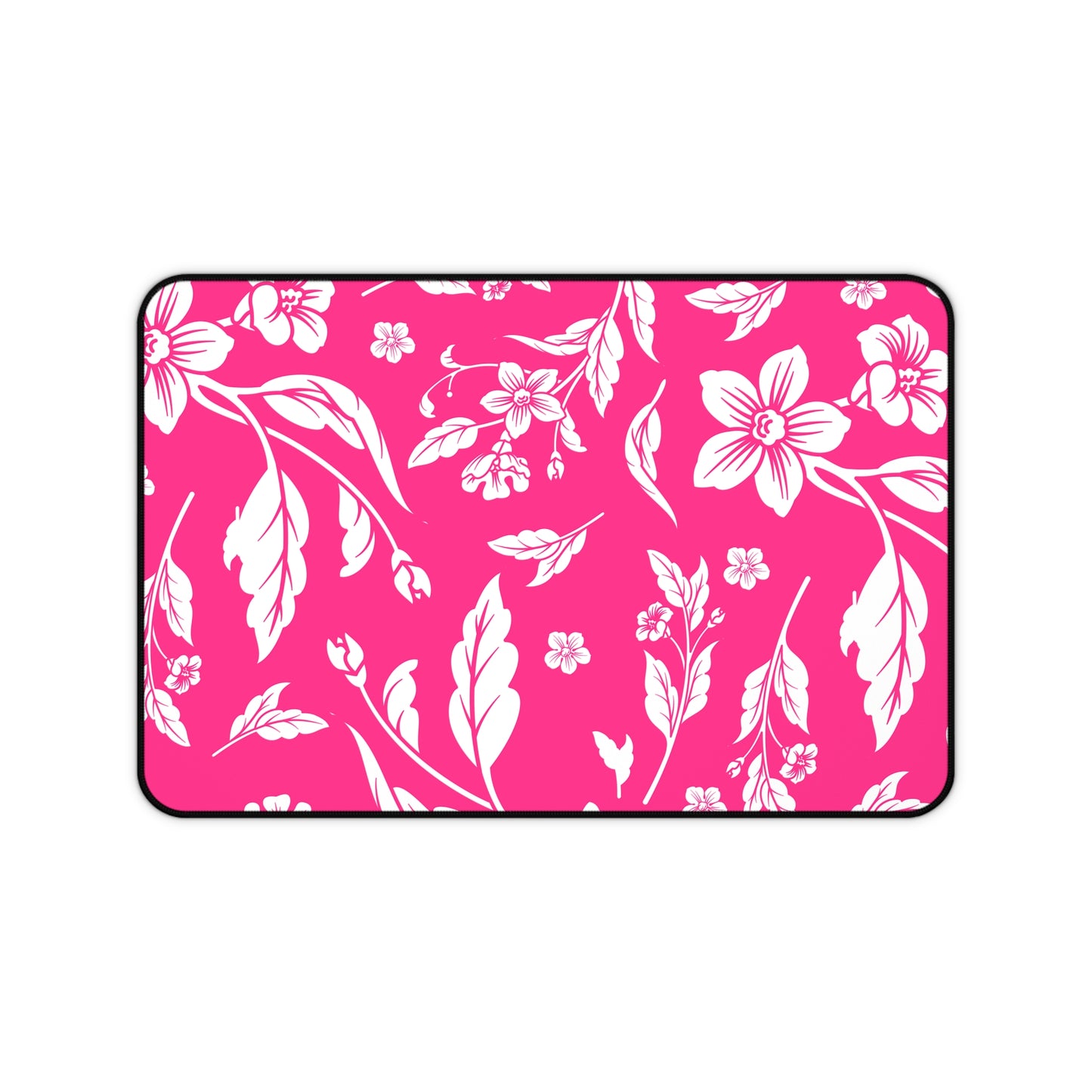 Pink Floral Desk Pad (12x18, 12x22 or 16x32)