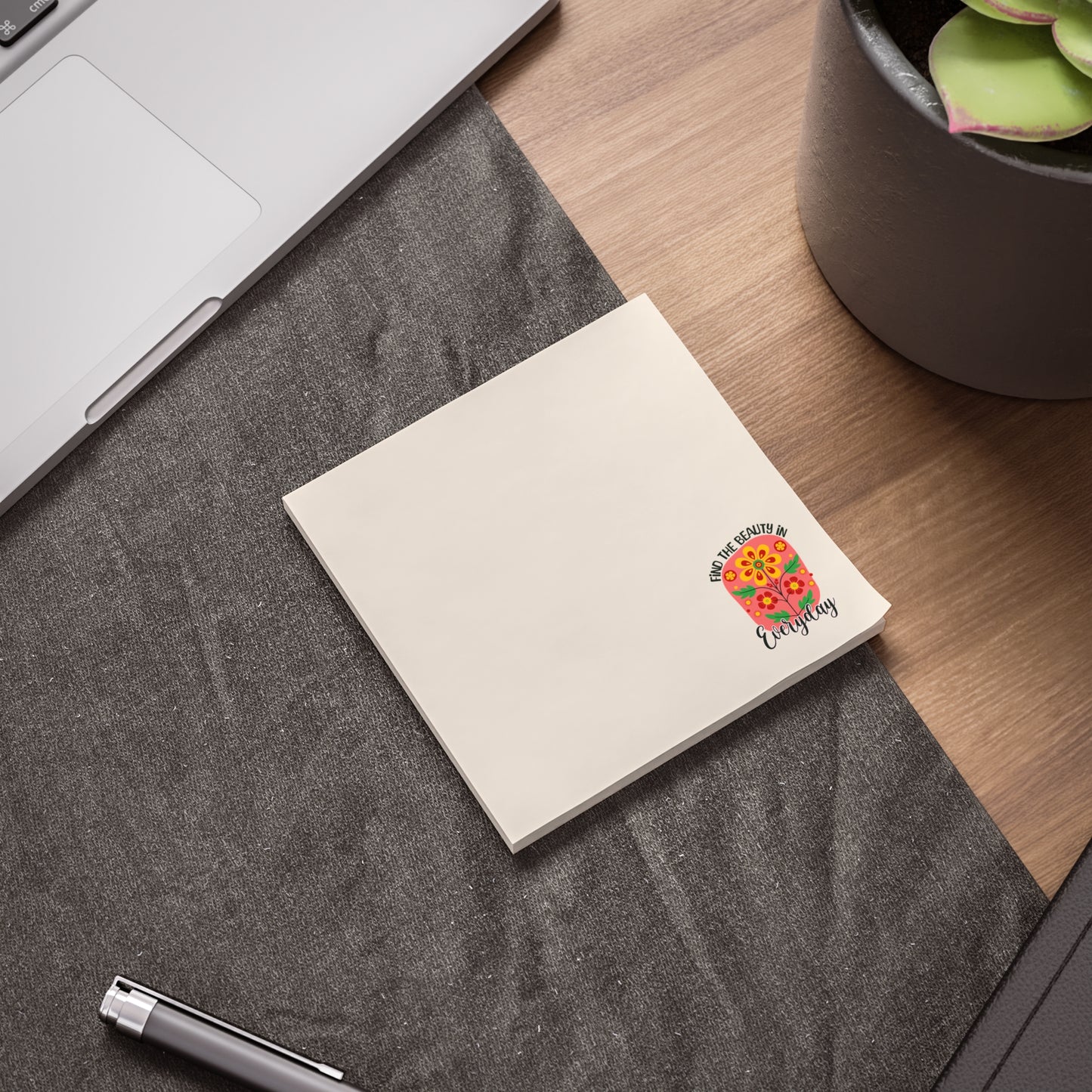 Latte Cream Find The Beauty Sticky Notes (7 Sizes Post It Notes)
