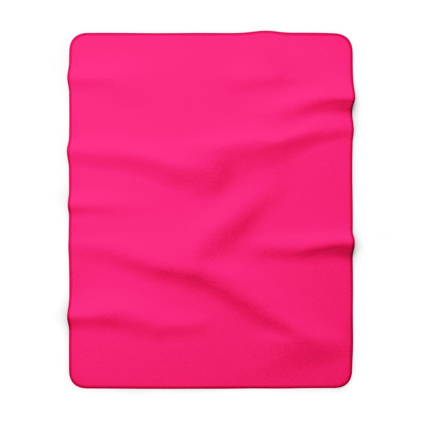 Pink Sherpa Fleece Blanket Cozy Plush Throw 3 Sizes Soft Warm Blanket
