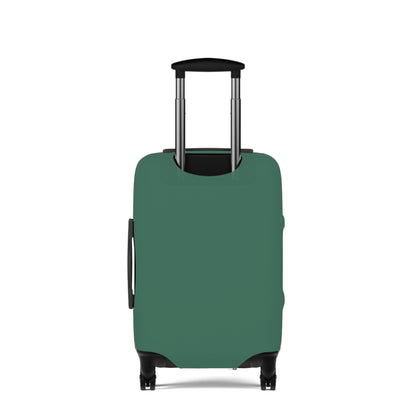 Leaf Green Luggage Cover Travel Suitcase Cover Protective Stretch Cover