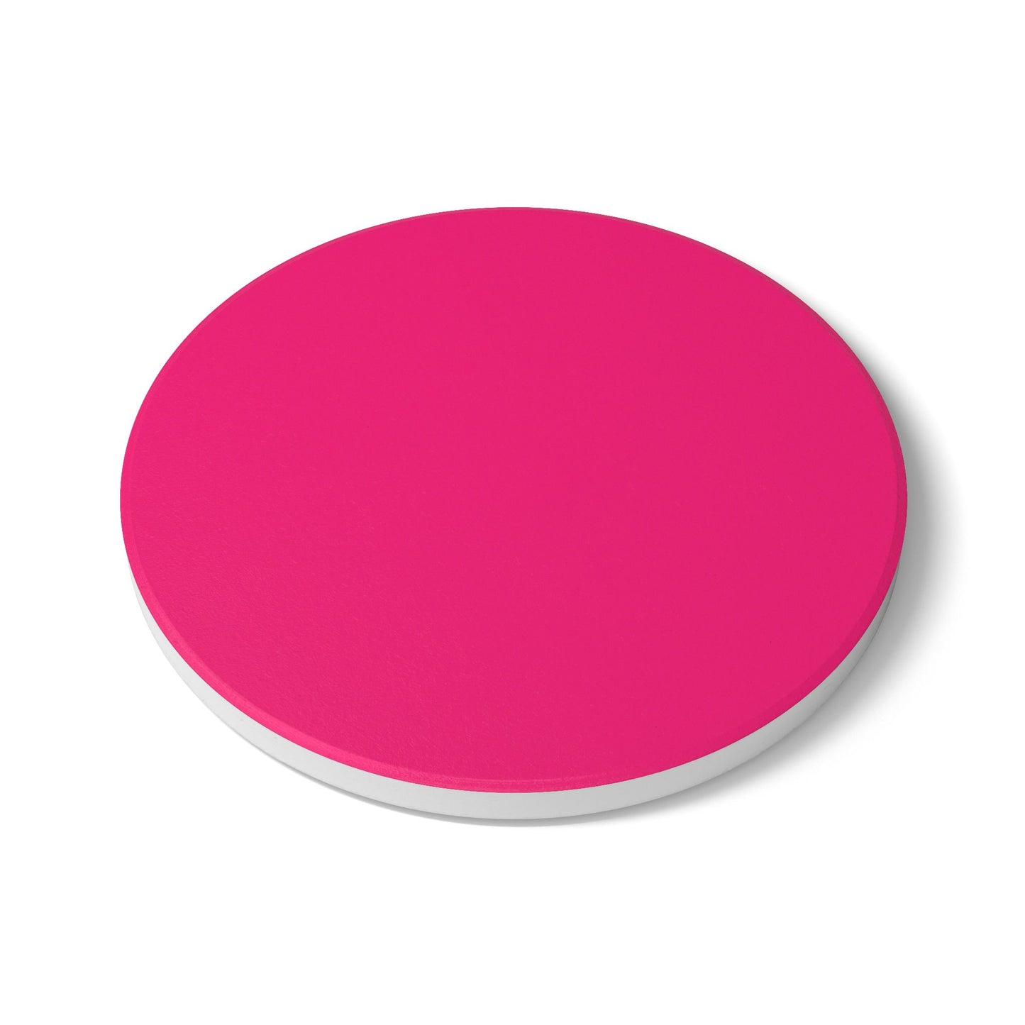 Pink  Ceramic Coaster Round or Square | Coordinated Collection