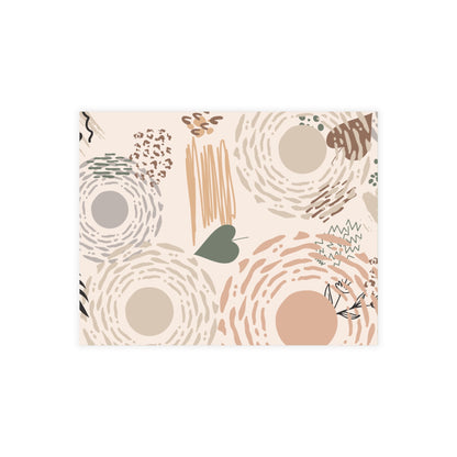Neutral Flow Postcards Minimal Botanical Postcard Sets (10, 30 or 50)