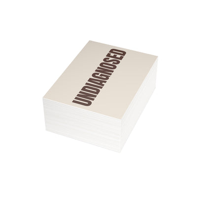 Latte Cream Postcard Set Pack of 10, 30 or 50 w/ Envelopes | Coordinated Collection