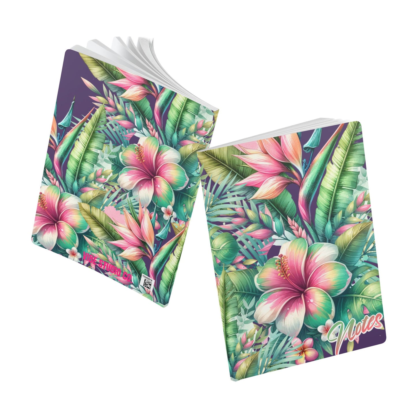 Paradise in Full Bloom Lined Journal