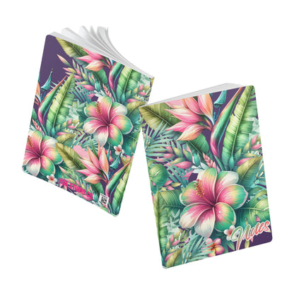 Paradise in Full Bloom Lined Journal