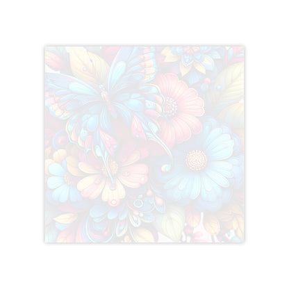 Metamorphosis Sticky Notes Butterfly Post It Notes (7 Sizes)