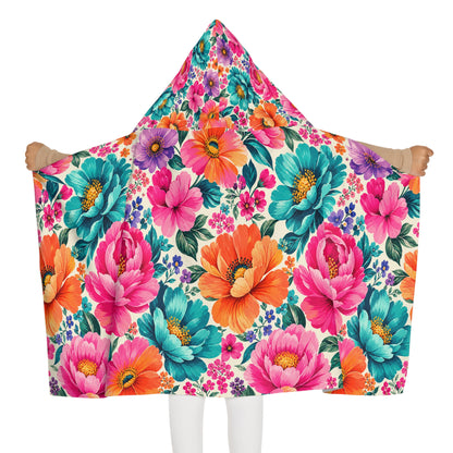Dreamy Floral Baby/Kid Hooded Towel Floral Bath Towel