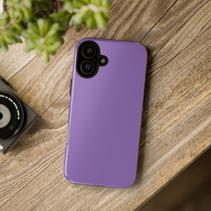 Purple Tough Cell Phone Case Matte or Glossy Protective Case iPhone Samsung