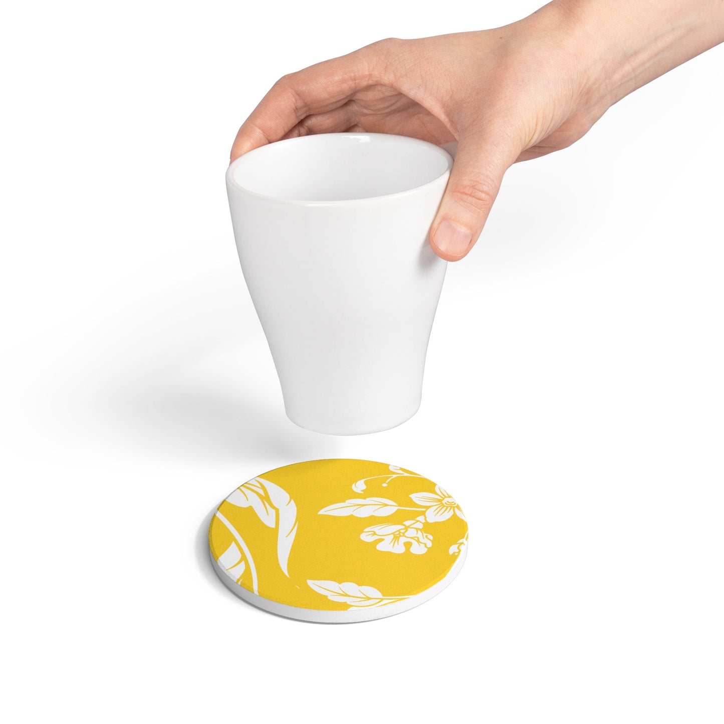 Mango Dreams Floral Ceramic Coaster Coordinated Collection