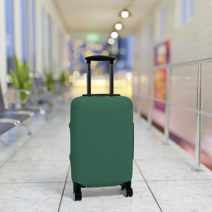 Leaf Green Luggage Cover Travel Suitcase Cover Protective Stretch Cover