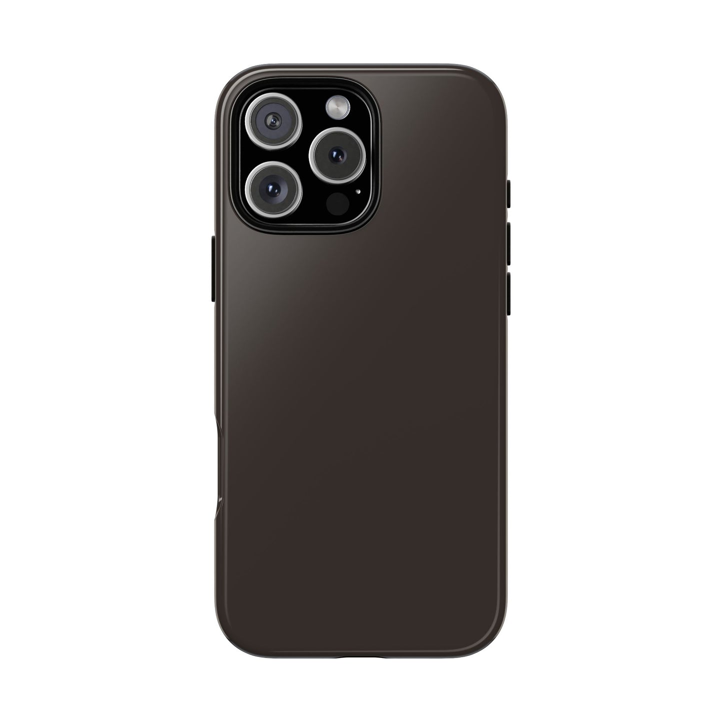 Muted Charcoal Tough Cell Phone Case Matte or Glossy Protective Case iPhone Samsung