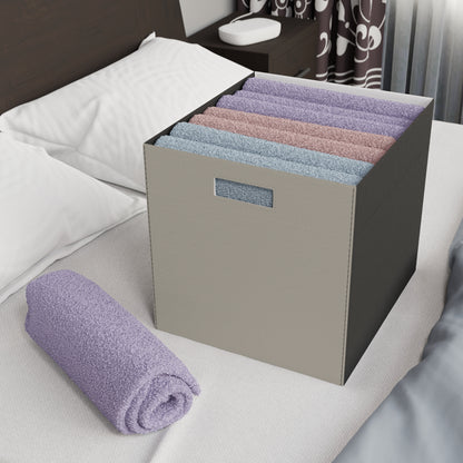 Warm Stone Felt Storage Box Foldable Organizer Bin Home Storage Basket