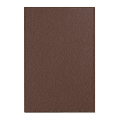 Chocolate Brown Rug 24 x 36 Solid Color Accent Rug Modern Home Decor