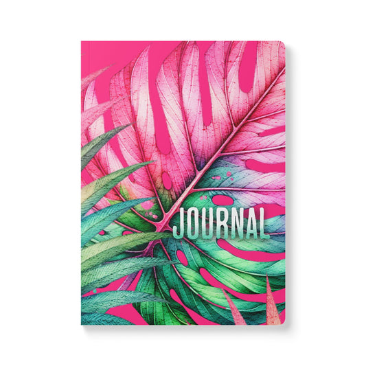 Tropical Vibes A5 Lined Journal