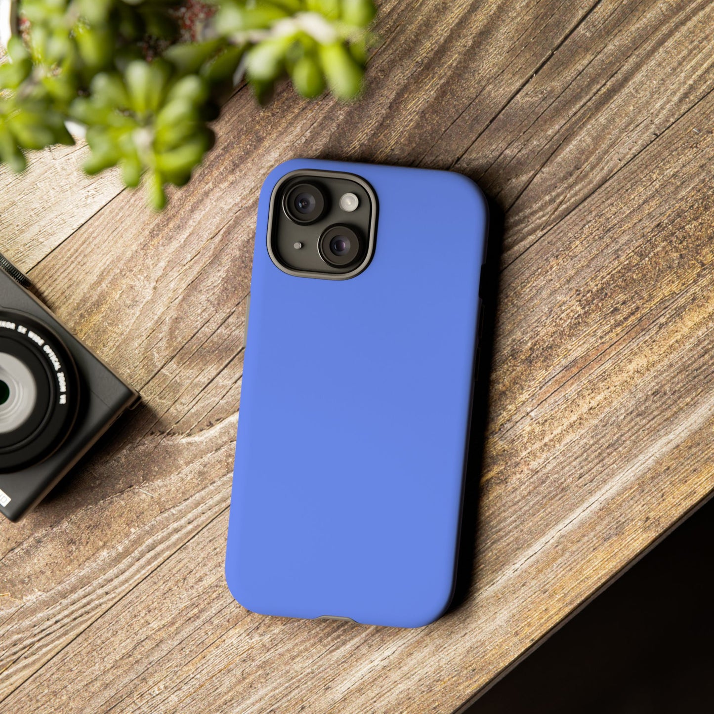 Periwinkle Tough Cell Phone Case Matte or Glossy Protective Case iPhone Samsung