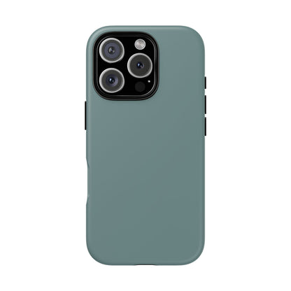 Dusty Blue Tough Cell Phone Case, Matte or Glossy Iphone and Samsung