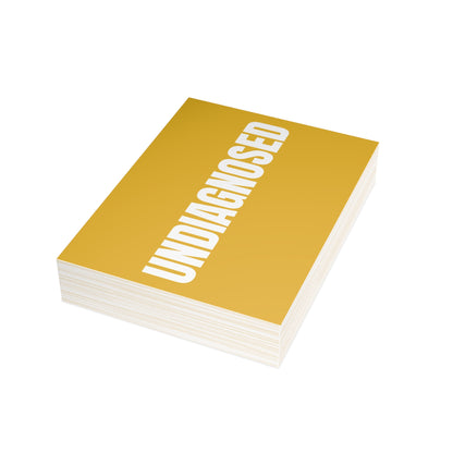 Honey Yellow Postcard Set Pack of 10, 30 or 50 w/ Envelopes | Coordinated Collection