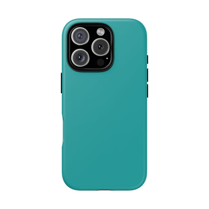 Deep Aqua Tough Cell Phone Case Matte or Glossy Protective Case iPhone Samsung