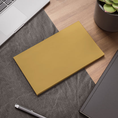 Muted Gold Post It Notes Coordinated Color Collection