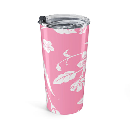 Light Pink Floral 20oz Stainless Steel Tumbler | Coordinated Collection