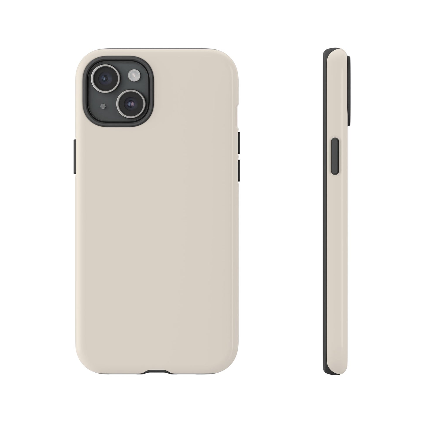 Latte Cream Tough Cell Phone Case Matte or Glossy Protective Case iPhone Samsung