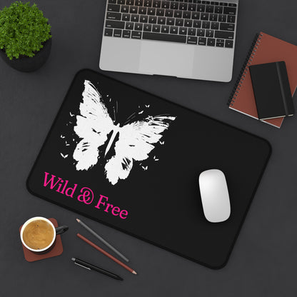 Wild & Free Butterfly Desk Pad
