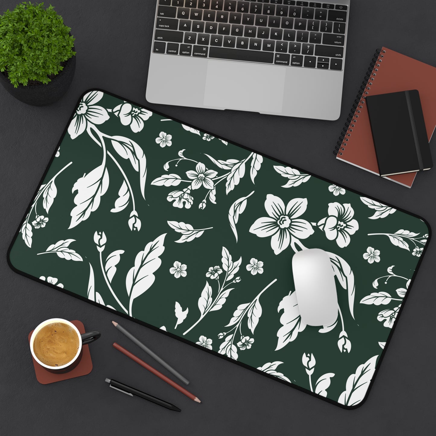 Forrest Floral Desk Pad (12x18, 12x22 or 16x32)